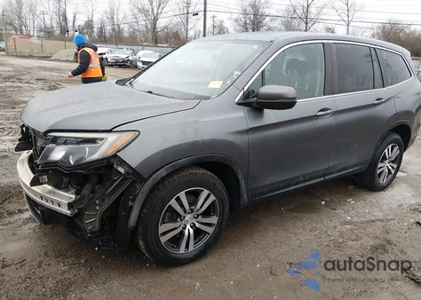 2016 Honda Pilot Ex-L from USA, damaged, VIN 5FNYF6H7XGB073992